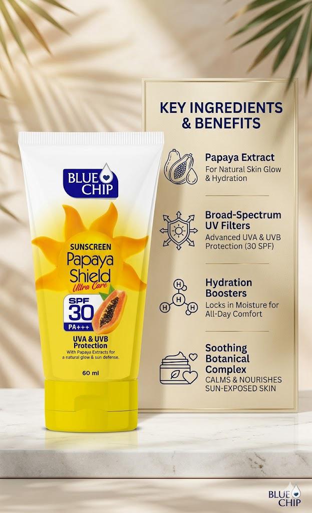 Sunscreen SPF 30 Papaya Shield 60ml